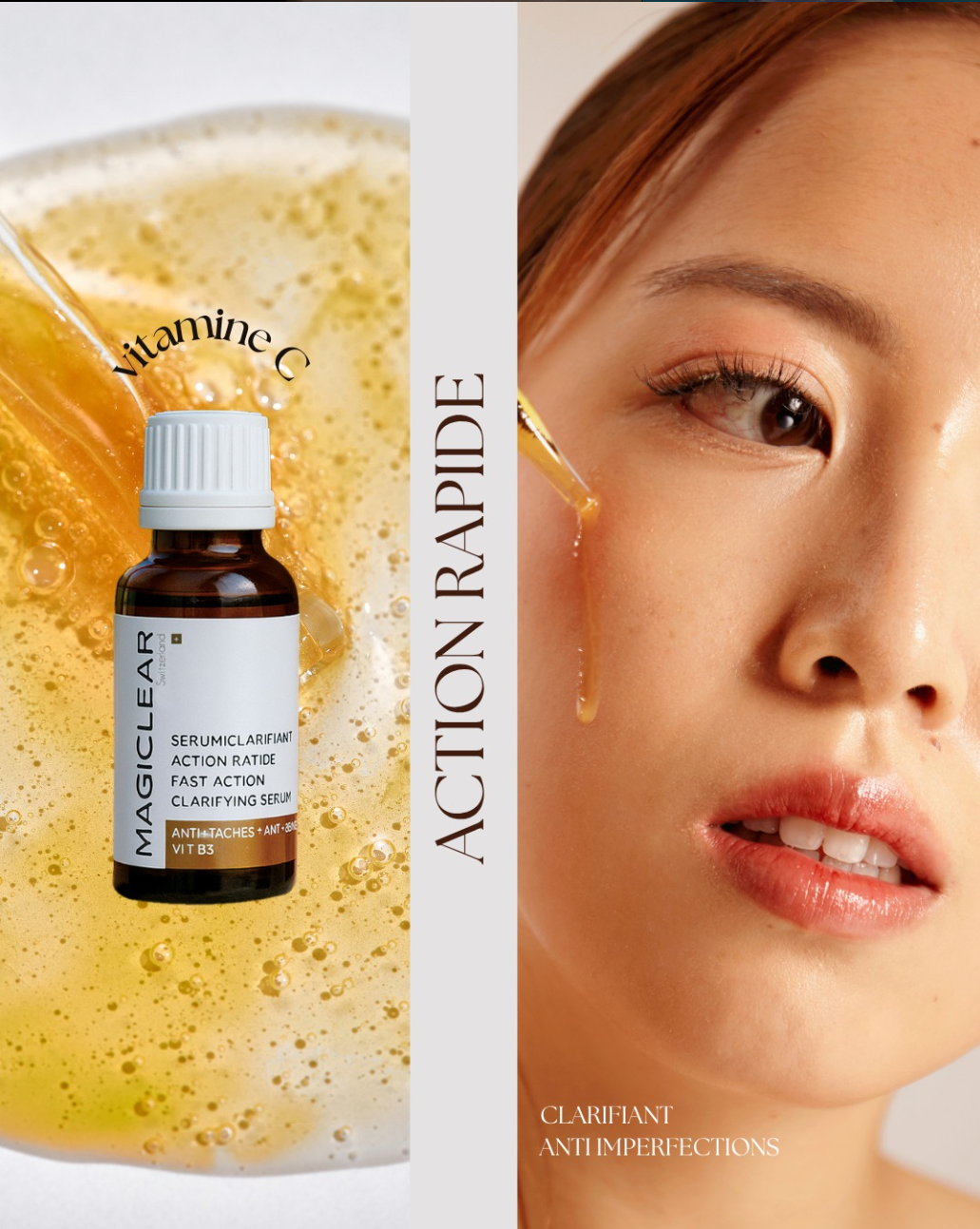 Brighten & Clarify: Magiclear Fast Action Clarifying Serum