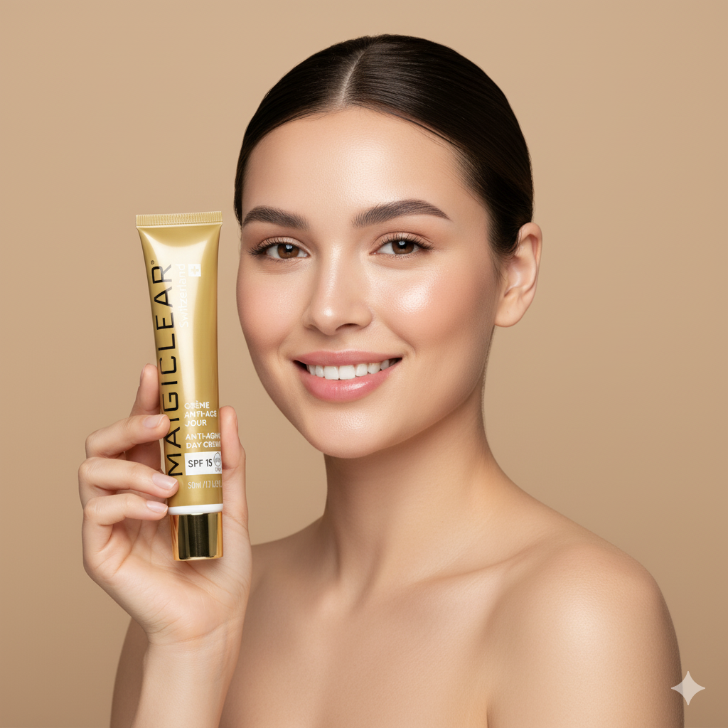 Radiant All Day: Magiclear Anti-Aging Day Cream SPF 15